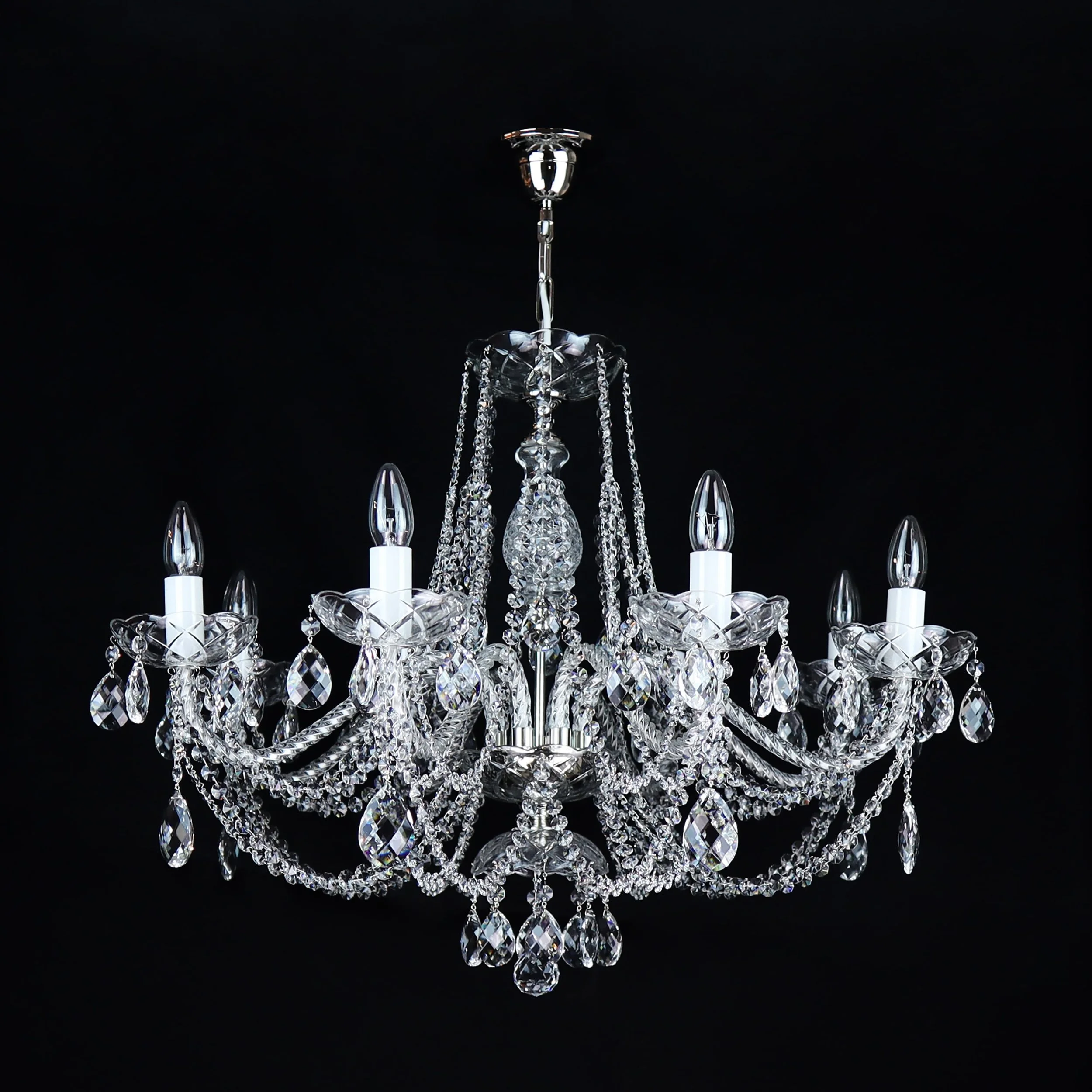 Lumiere crystal chandelier — WRANOVSKY - Bohemian Crystal